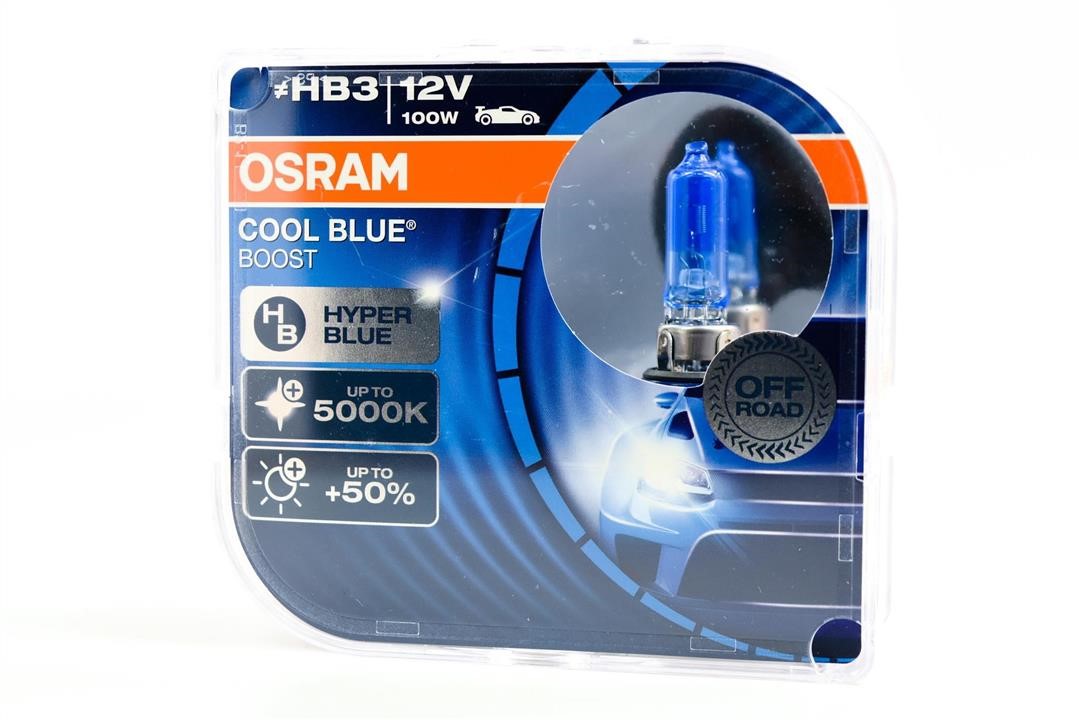 Osram 69005CBB-HCB Лампа галогенная Osram Cool Blue Boost +50% 12В HB3 100Вт +50% 69005CBBHCB: Отличная цена - Купить в Польше на 2407.PL!