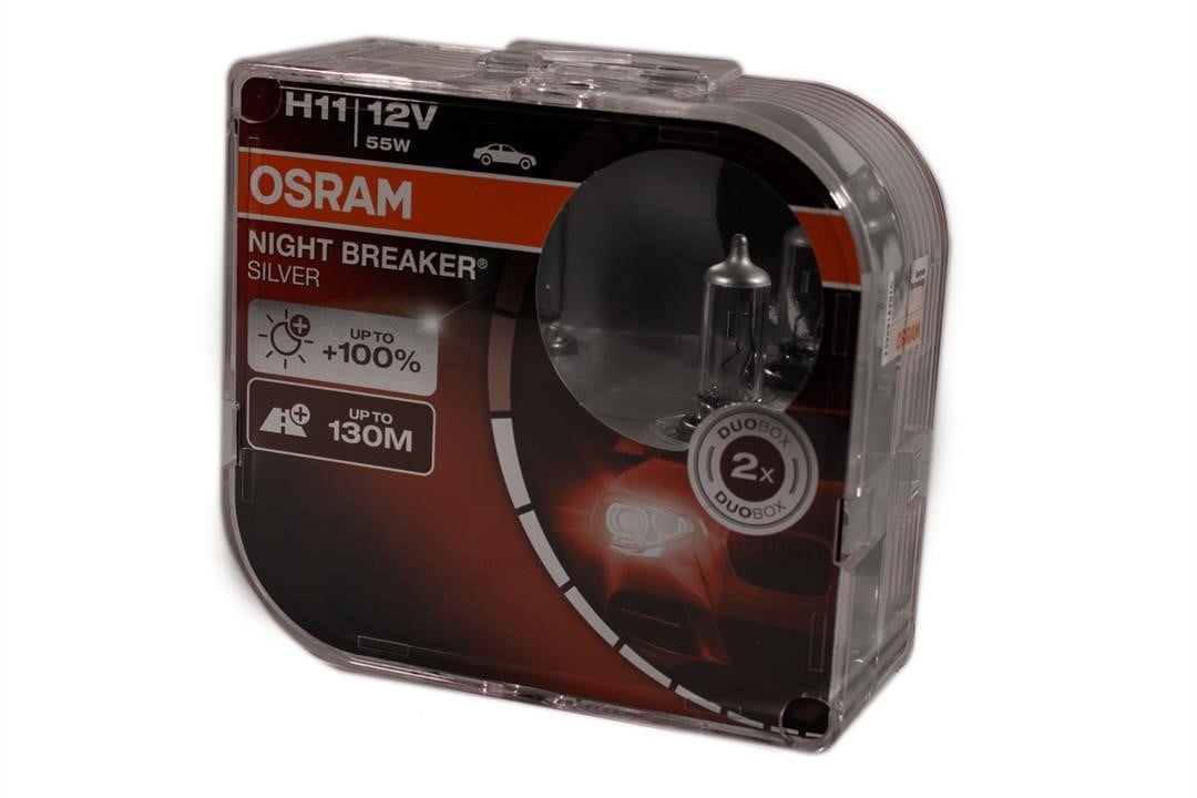Osram 64211NBS-HCB Żarówka halogenowa Osram Night Breaker Silver +100% 12V H11 55W +100% 64211NBSHCB: Dobra cena w Polsce na 2407.PL - Kup Teraz!