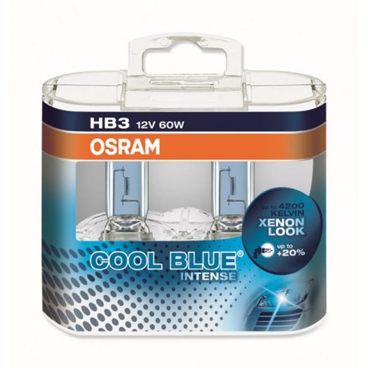 Лампа галогенная Osram Cool Blue Intense +20% 12В HB3 60Вт +20% Osram 9005CBI-HCB