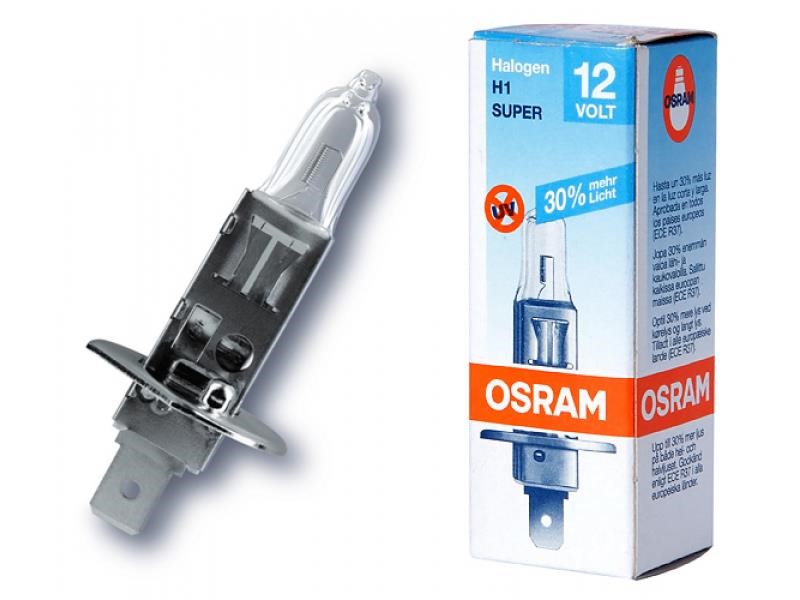 Osram 64150SUP-FS Лампа галогенна 12В H1 55Вт 64150SUPFS: Приваблива ціна - Купити у Польщі на 2407.PL!