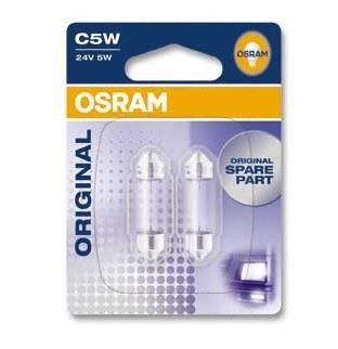 Osram 6423-BLI2 Лампа накаливания C5W 24V 5W 6423BLI2: Отличная цена - Купить в Польше на 2407.PL!