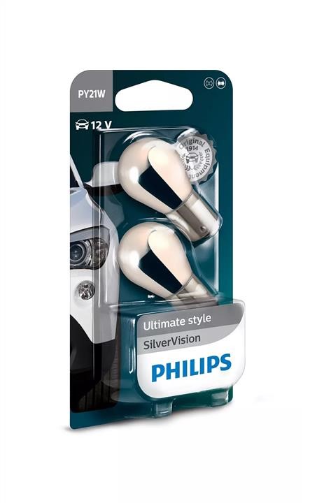 Philips 12496SVB2 Лампа накаливания желтая PY21W 12V 21W 12496SVB2: Отличная цена - Купить в Польше на 2407.PL!