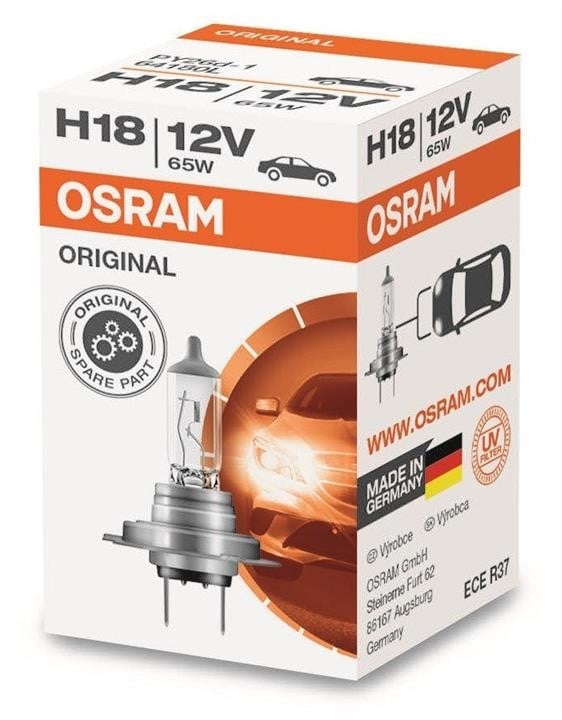 Osram 64180L-FS Лампа галогенова OSRAM H18 12V 65W 64180LFS: Купити у Польщі - Добра ціна на 2407.PL!