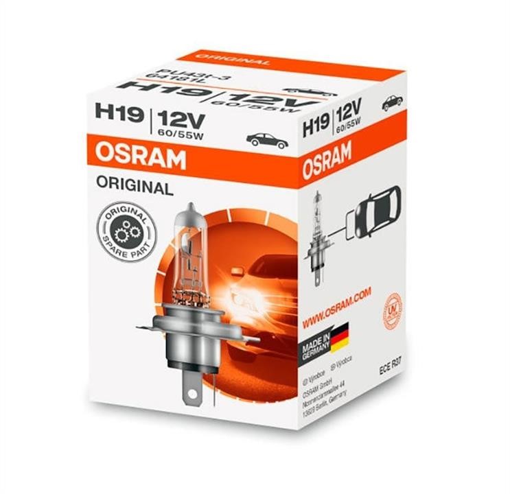 Osram 64181L Лампа галогенна Osram Original 12В H19 60/55Вт 64181L: Приваблива ціна - Купити у Польщі на 2407.PL!