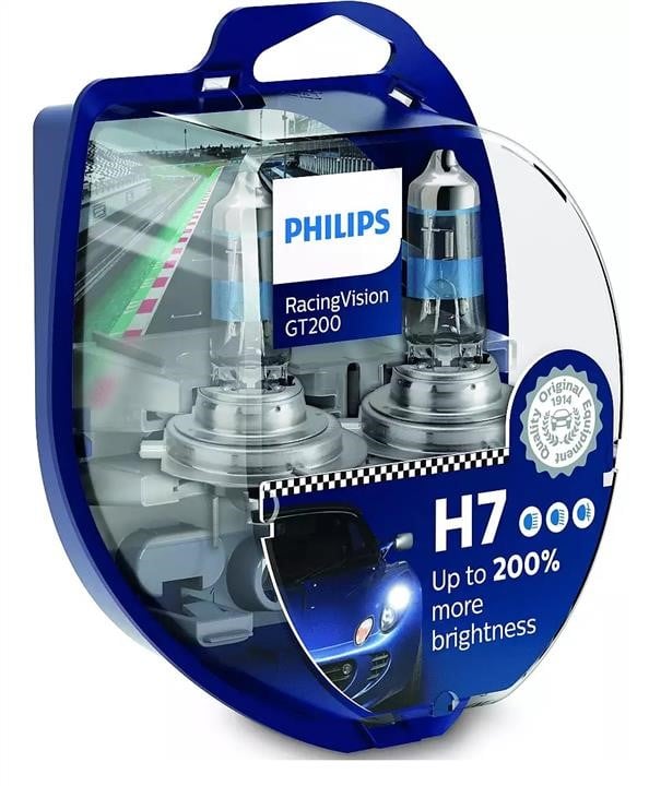 Philips 12972RGTS2 Żarówka halogenowa Philips Racingvision Gt200 +200% 12V H7 55W +200% 12972RGTS2: Dobra cena w Polsce na 2407.PL - Kup Teraz!