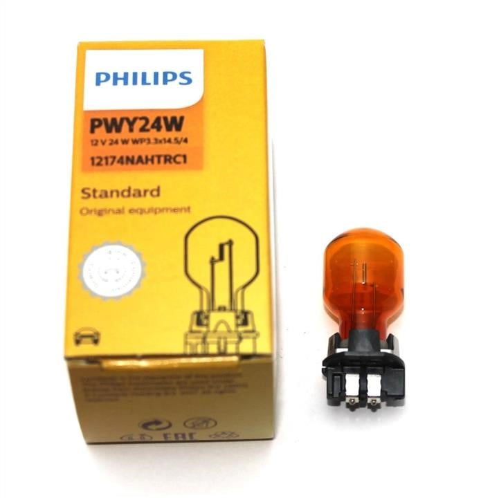 Philips 12174NAHTRC1 Лампа накаливания желтая PWY24W 12V 24W 12174NAHTRC1: Отличная цена - Купить в Польше на 2407.PL!