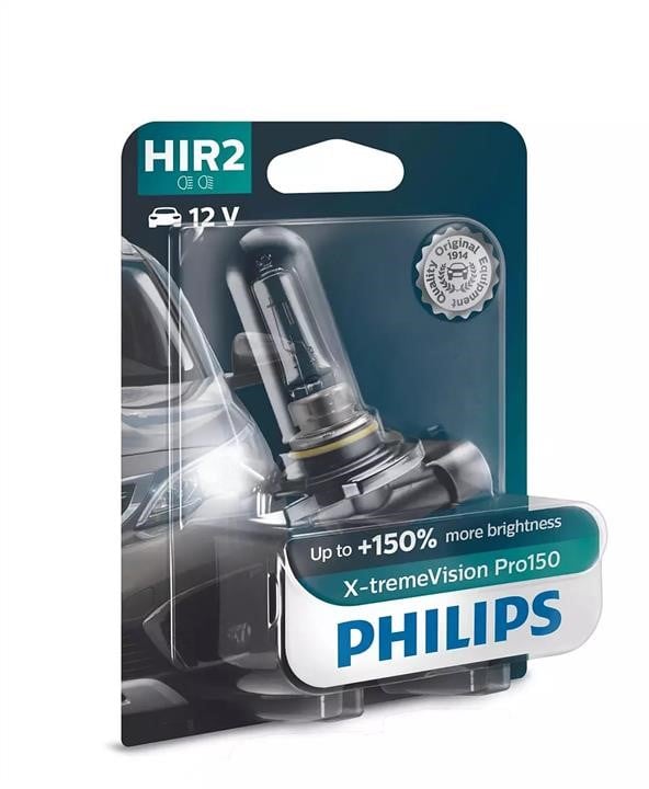 Philips 9012XVPB1 Halogen lamp Philips X-Tremevision +150% 12V HIR2 55W +150% 9012XVPB1: Buy near me in Poland at 2407.PL - Good price!