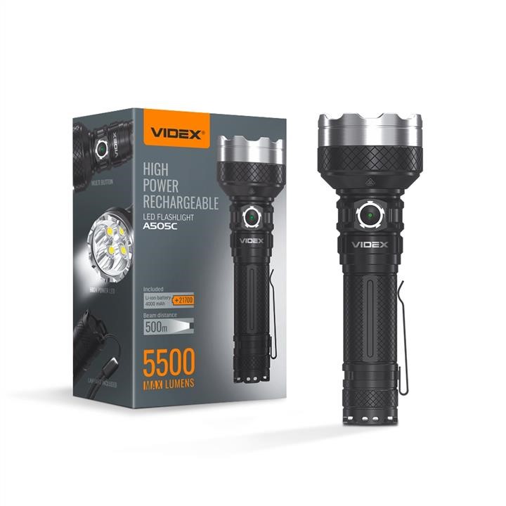 Videx 27555 przenośna latarka LED VIDEX VLF-A505C 27555: Dobra cena w Polsce na 2407.PL - Kup Teraz!
