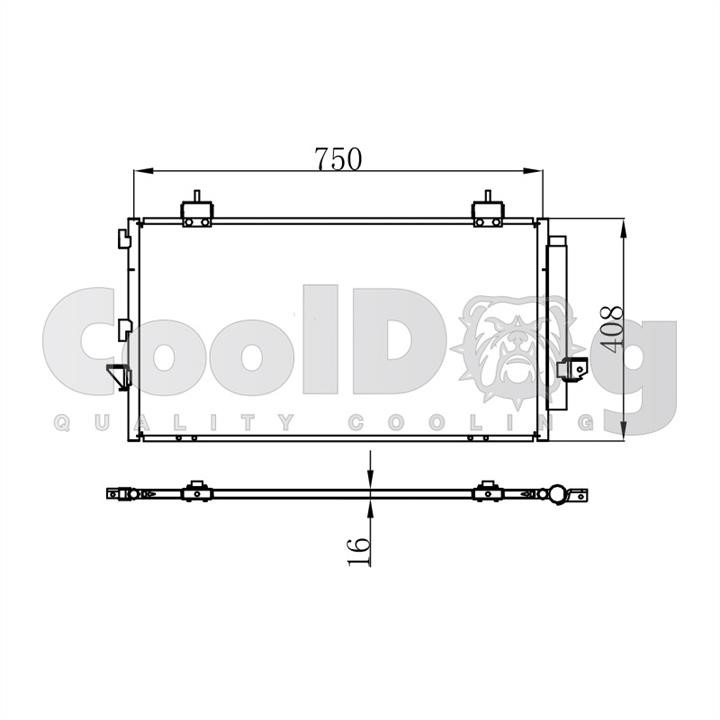 CoolDog CLD4006 Cooler Module CLD4006: Buy near me in Poland at 2407.PL - Good price!