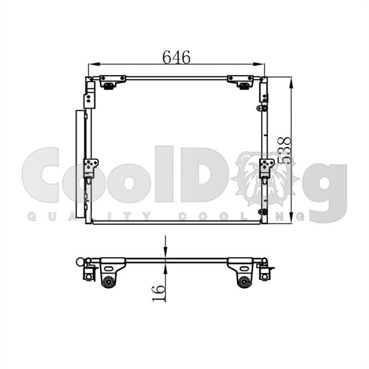CoolDog CLD4008 Cooler Module CLD4008: Buy near me in Poland at 2407.PL - Good price!