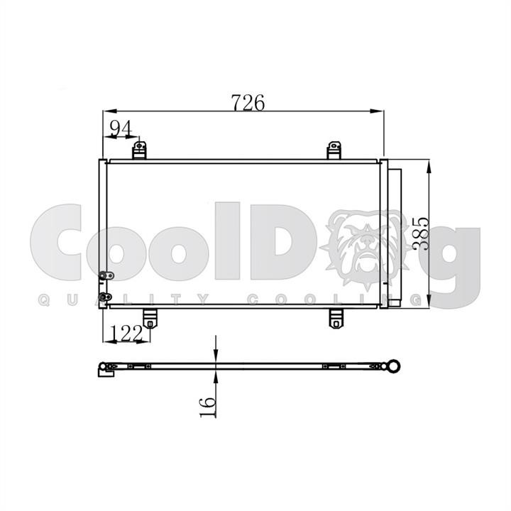 CoolDog CLD4011 Cooler Module CLD4011: Buy near me in Poland at 2407.PL - Good price!