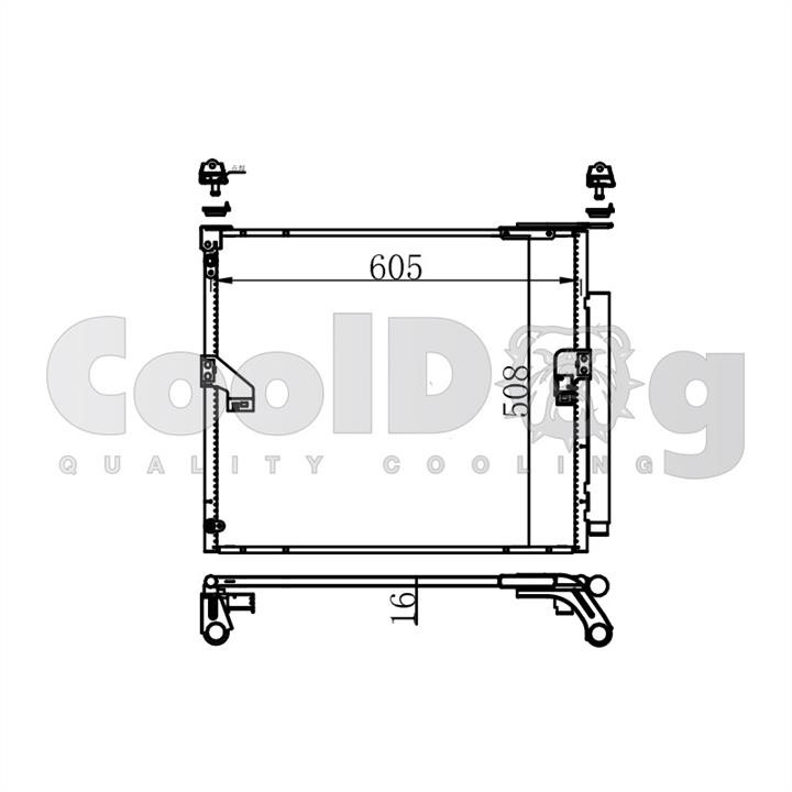 CoolDog CLD4013 Cooler Module CLD4013: Buy near me in Poland at 2407.PL - Good price!