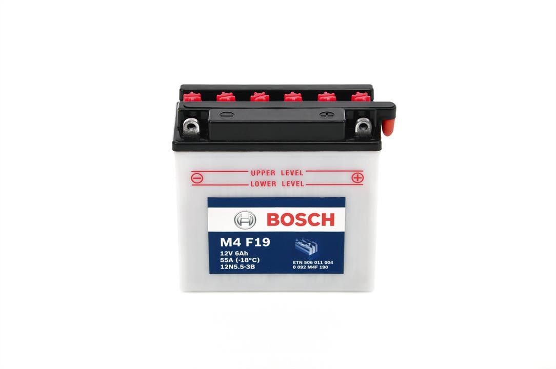 Bosch 0 092 M4F 190 Акумулятор Bosch 12В 6Ач 55А(EN) R+ 0092M4F190: Приваблива ціна - Купити у Польщі на 2407.PL!