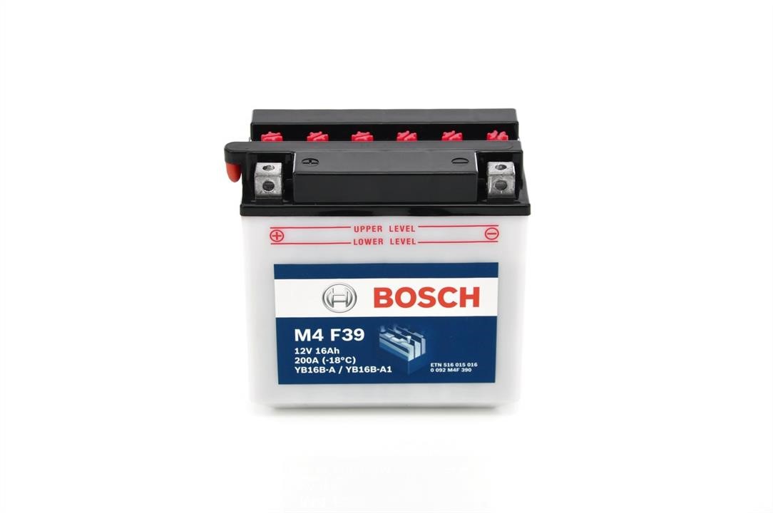 Bosch 0 092 M4F 390 Battery Bosch 12V 16Ah 200A(EN) L+ 0092M4F390: Buy near me in Poland at 2407.PL - Good price!