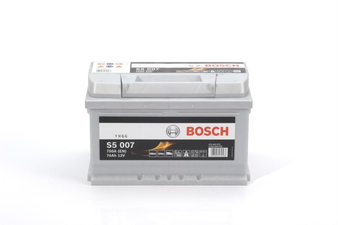 Bosch 0 092 S50 070 Akumulator Bosch 12V 74Ah 750A(EN) R+ 0092S50070: Dobra cena w Polsce na 2407.PL - Kup Teraz!