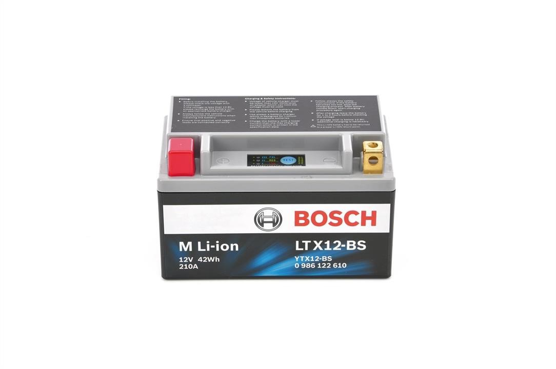 Bosch 0 986 122 610 Battery Bosch 12V 3,5Ah 210A(EN) L+ 0986122610: Buy near me at 2407.PL in Poland at an Affordable price!