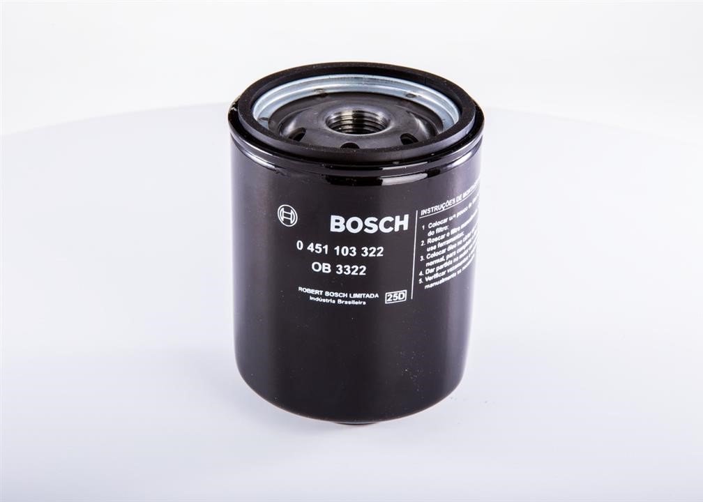 Bosch 0 451 103 322 Фільтр масляний 0451103322: Приваблива ціна - Купити у Польщі на 2407.PL!