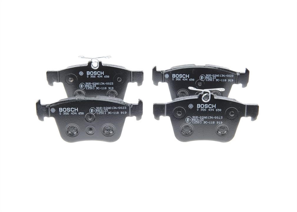 Bosch 0 986 494 658 Brake Pad Set, disc brake 0986494658: Buy near me in Poland at 2407.PL - Good price!