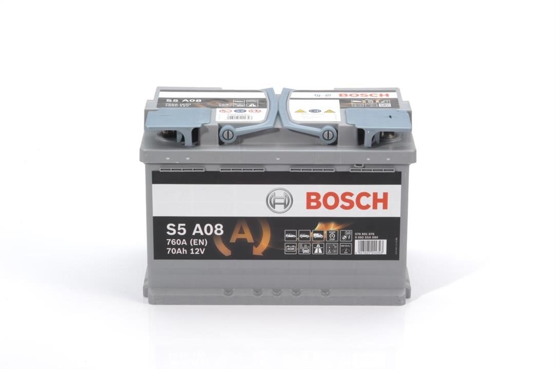 Bosch 0 092 S5A 080 Akumulator Bosch 12V 70Ah 760A(EN) R+ Start&Stop 0092S5A080: Dobra cena w Polsce na 2407.PL - Kup Teraz!