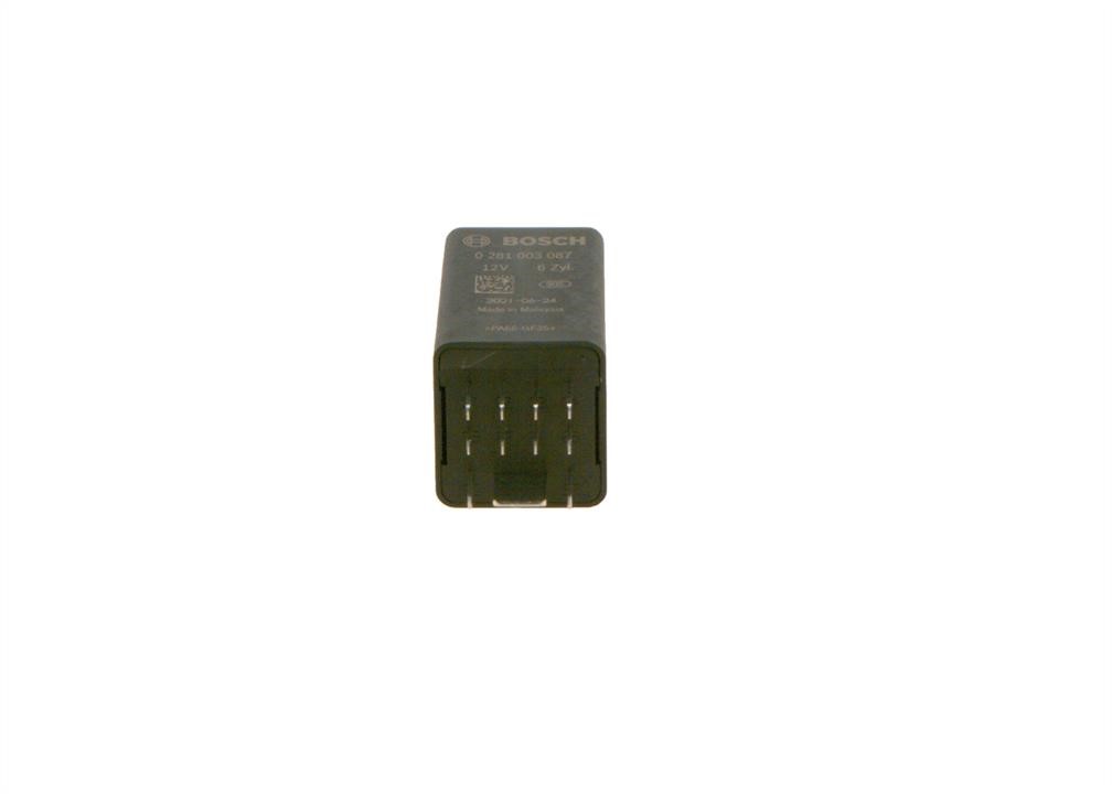 Bosch 0 281 003 087 Glow plug relay 0281003087: Buy near me in Poland at 2407.PL - Good price!