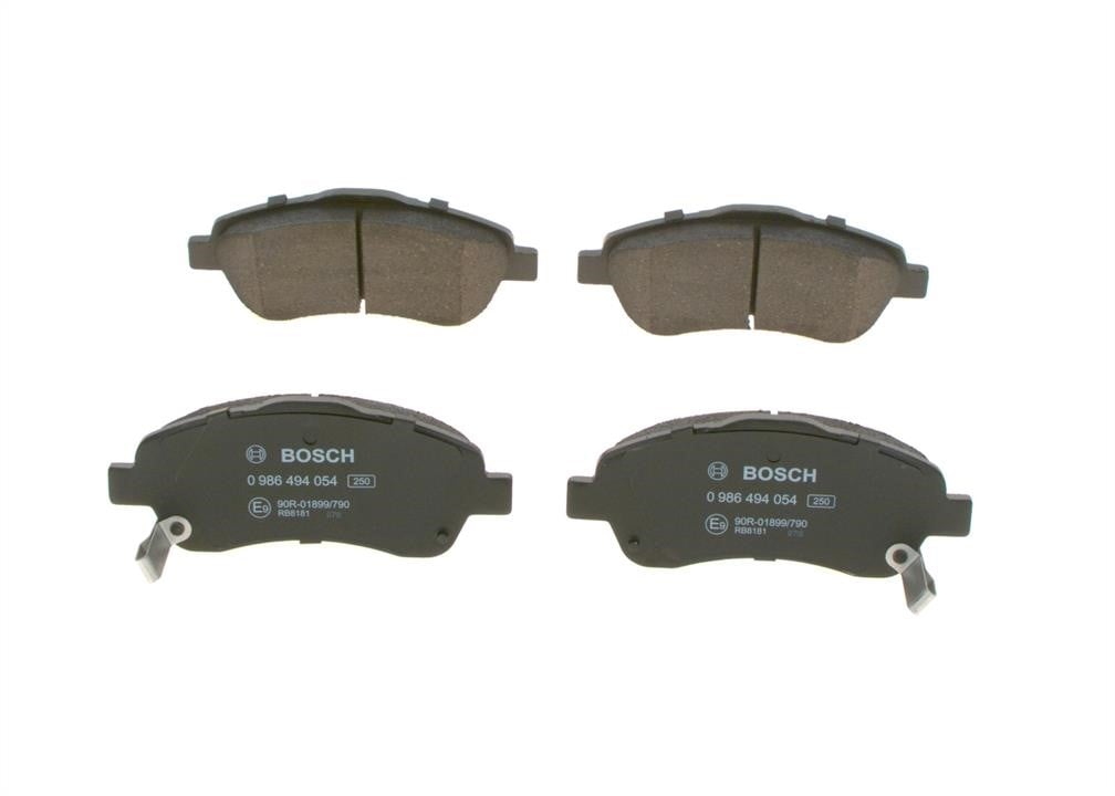 Bosch 0 986 494 054 Brake Pad Set, disc brake 0986494054: Buy near me in Poland at 2407.PL - Good price!