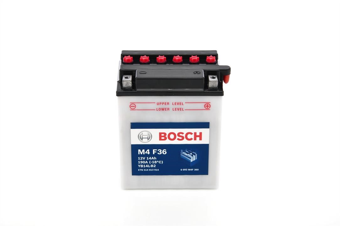 Bosch 0 092 M4F 360 Акумулятор Bosch 12В 14Ач 190А(EN) R+ 0092M4F360: Приваблива ціна - Купити у Польщі на 2407.PL!