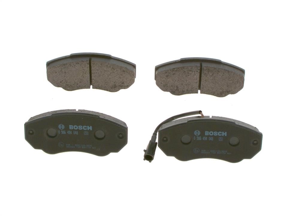 Bosch 0 986 494 048 Brake Pad Set, disc brake 0986494048: Buy near me in Poland at 2407.PL - Good price!