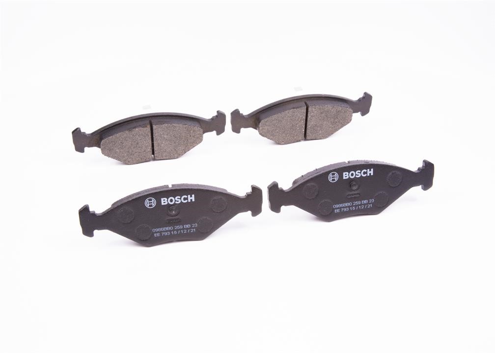 Brake Pad Set, disc brake Bosch 0 986 BB0 259