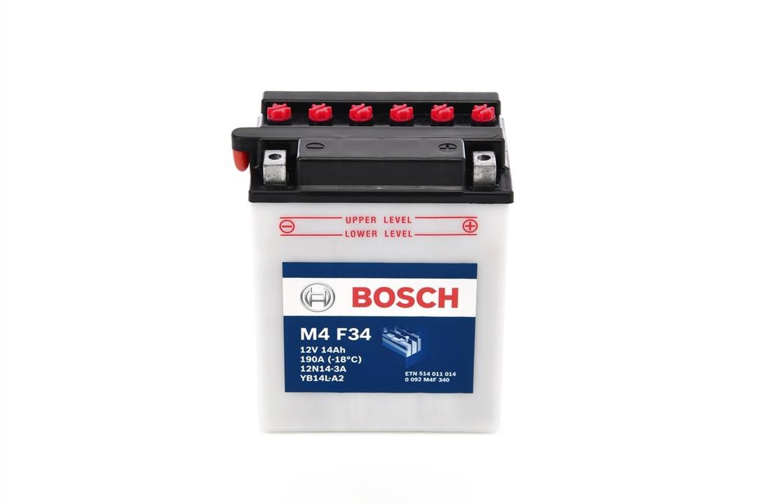 Bosch 0 092 M4F 340 Starterbatterie Bosch 12V 14AH 190A(EN) R+ 0092M4F340: Kaufen Sie zu einem guten Preis in Polen bei 2407.PL!