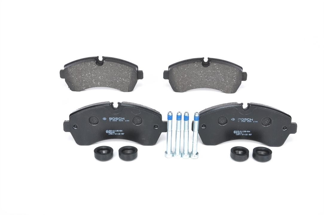 Bosch 0 986 494 194 Brake Pad Set, disc brake 0986494194: Buy near me in Poland at 2407.PL - Good price!