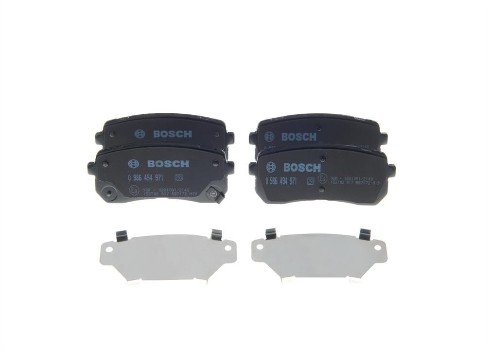 Bosch 0 986 494 971 Тормозные колодки дисковые, комплект 0986494971: Отличная цена - Купить в Польше на 2407.PL!