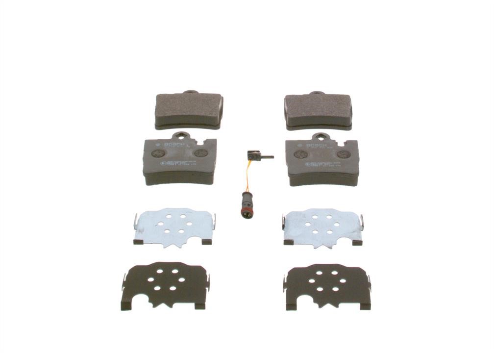 Bosch 0 986 424 830 Brake Pad Set, disc brake 0986424830: Buy near me at 2407.PL in Poland at an Affordable price!