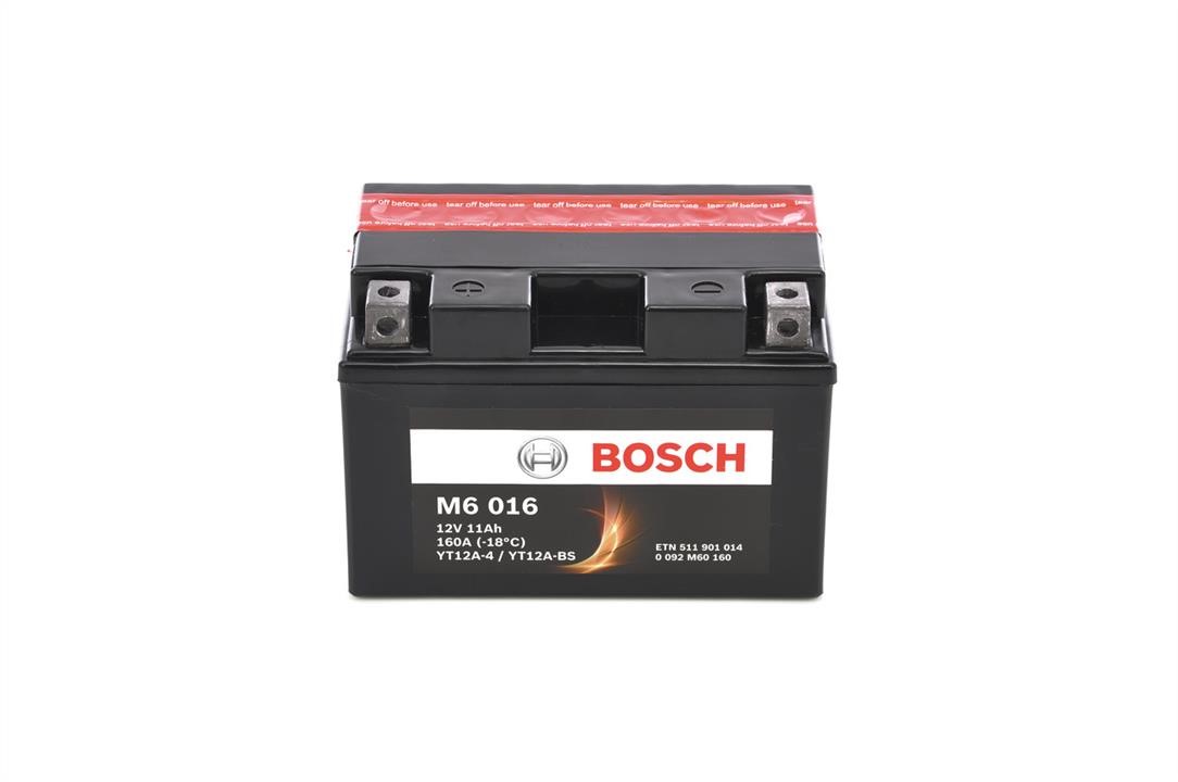 Bosch 0 092 M60 160 Battery Bosch 12V 11Ah 160A(EN) L+ 0092M60160: Buy near me at 2407.PL in Poland at an Affordable price!