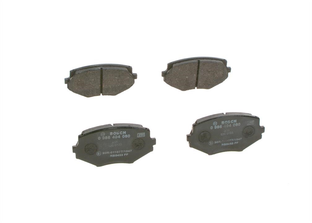 Brake Pad Set, disc brake Bosch 0 986 494 080