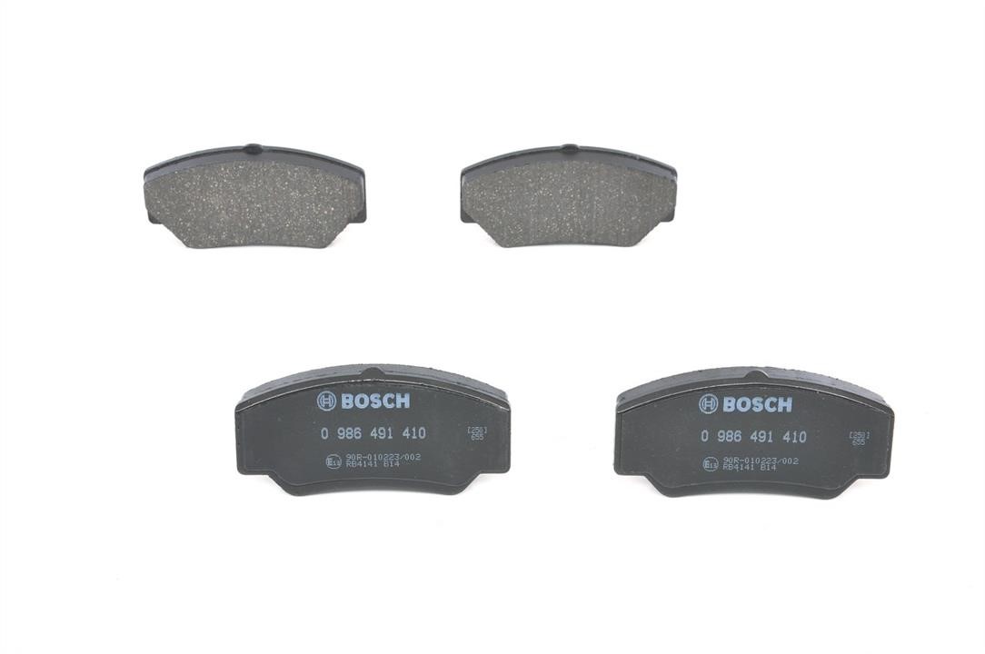 Bosch 0 986 491 410 Brake Pad Set, disc brake 0986491410: Buy near me in Poland at 2407.PL - Good price!