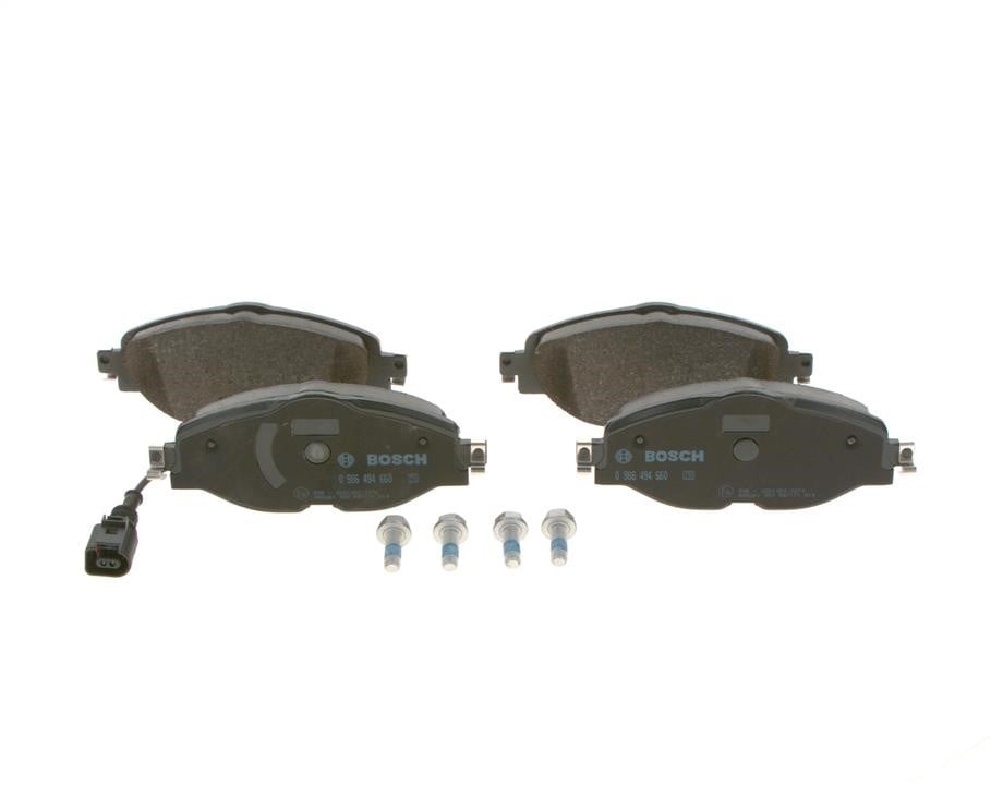 Bosch 0 986 494 660 Brake Pad Set, disc brake 0986494660: Buy near me in Poland at 2407.PL - Good price!