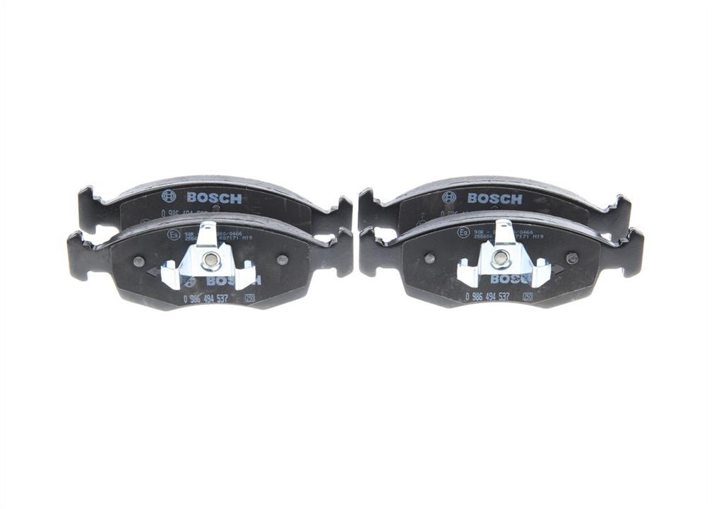 Bosch 0 986 494 537 Brake Pad Set, disc brake 0986494537: Buy near me in Poland at 2407.PL - Good price!