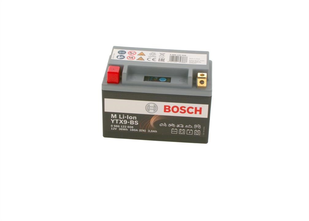 Bosch 0 986 122 608 Акумулятор Bosch 12В 3Ач 180А(EN) L+ 0986122608: Приваблива ціна - Купити у Польщі на 2407.PL!