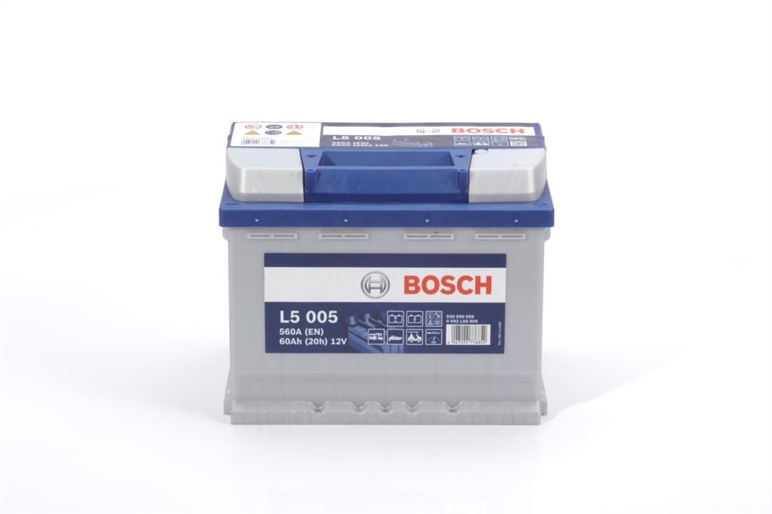 Bosch 0 092 L50 050 Акумулятор Bosch 12В 60Ач 560А(EN) R+ 0092L50050: Приваблива ціна - Купити у Польщі на 2407.PL!