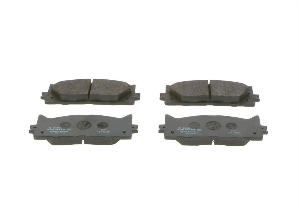 Bosch 0 986 494 430 Brake Pad Set, disc brake 0986494430: Buy near me in Poland at 2407.PL - Good price!