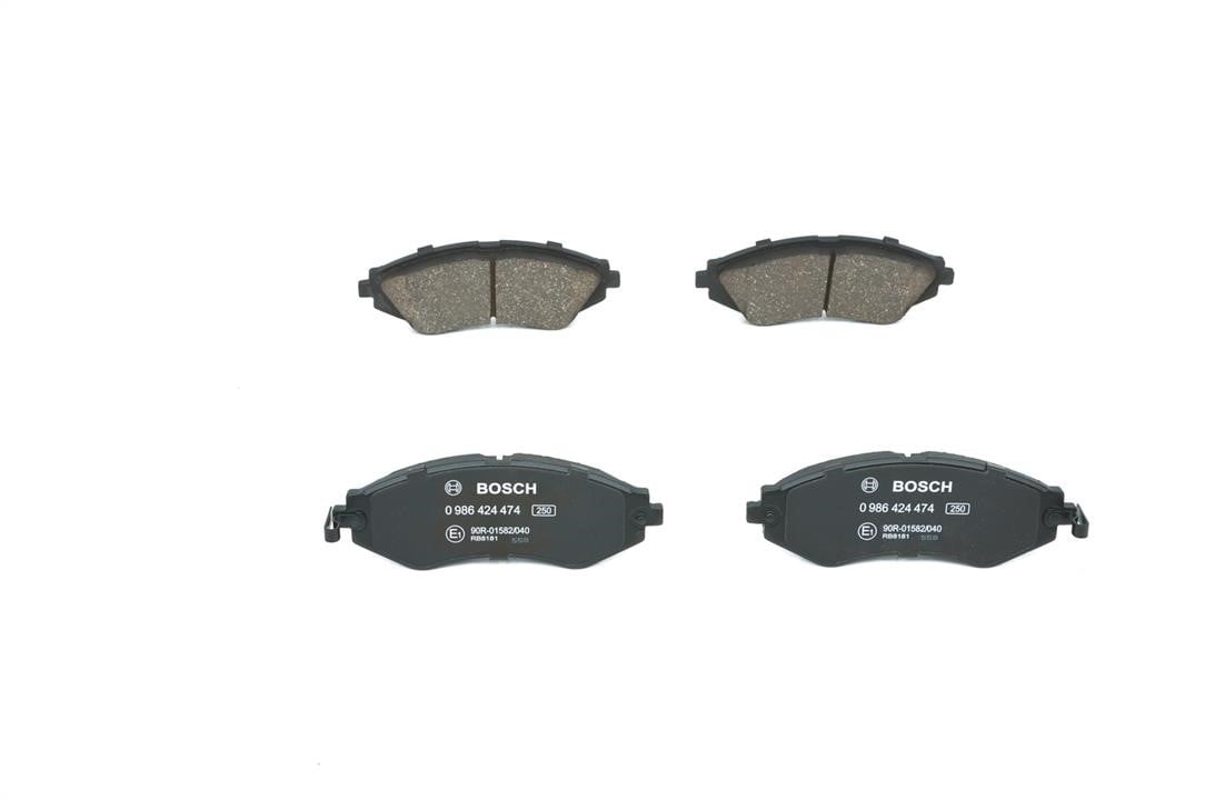 Bosch 0 986 424 474 Тормозные колодки дисковые, комплект 0986424474: Купить в Польше - Отличная цена на 2407.PL!