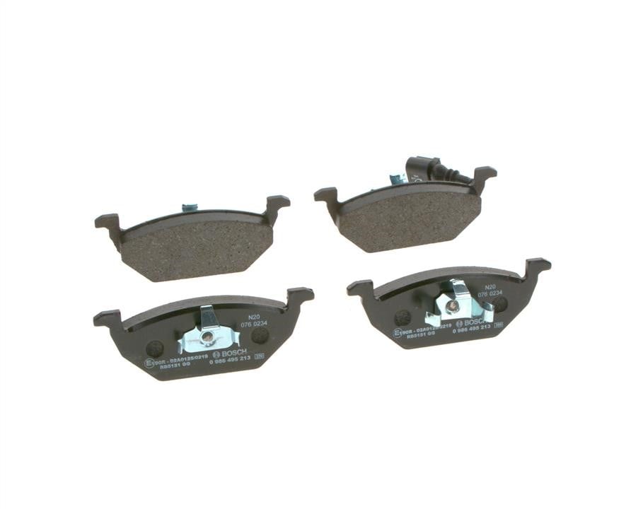 Brake Pad Set, disc brake Bosch 0 986 495 213