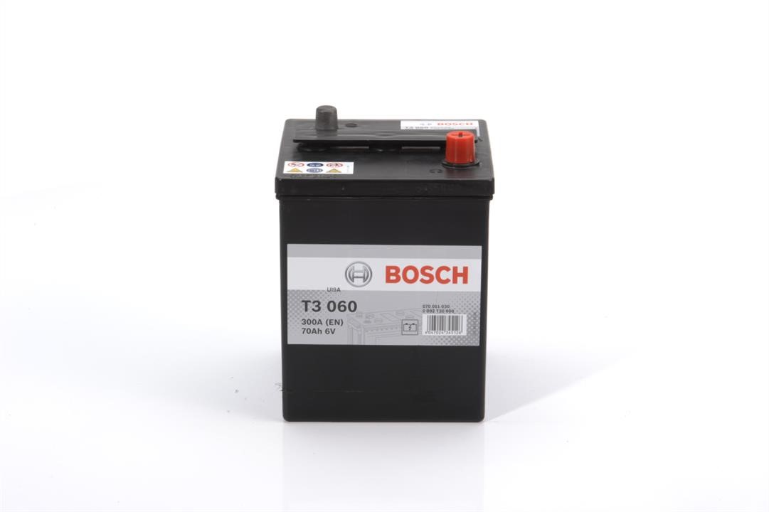 Bosch 0 092 T30 600 Акумулятор Bosch 6В 70Ач 300А(EN) R+ 0092T30600: Приваблива ціна - Купити у Польщі на 2407.PL!