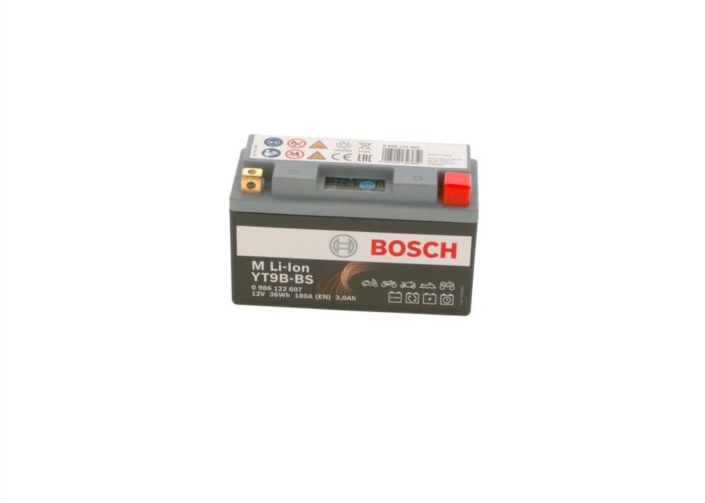 Bosch 0 986 122 607 Акумулятор Bosch 12В 3Ач 180А(EN) L+ 0986122607: Купити у Польщі - Добра ціна на 2407.PL!