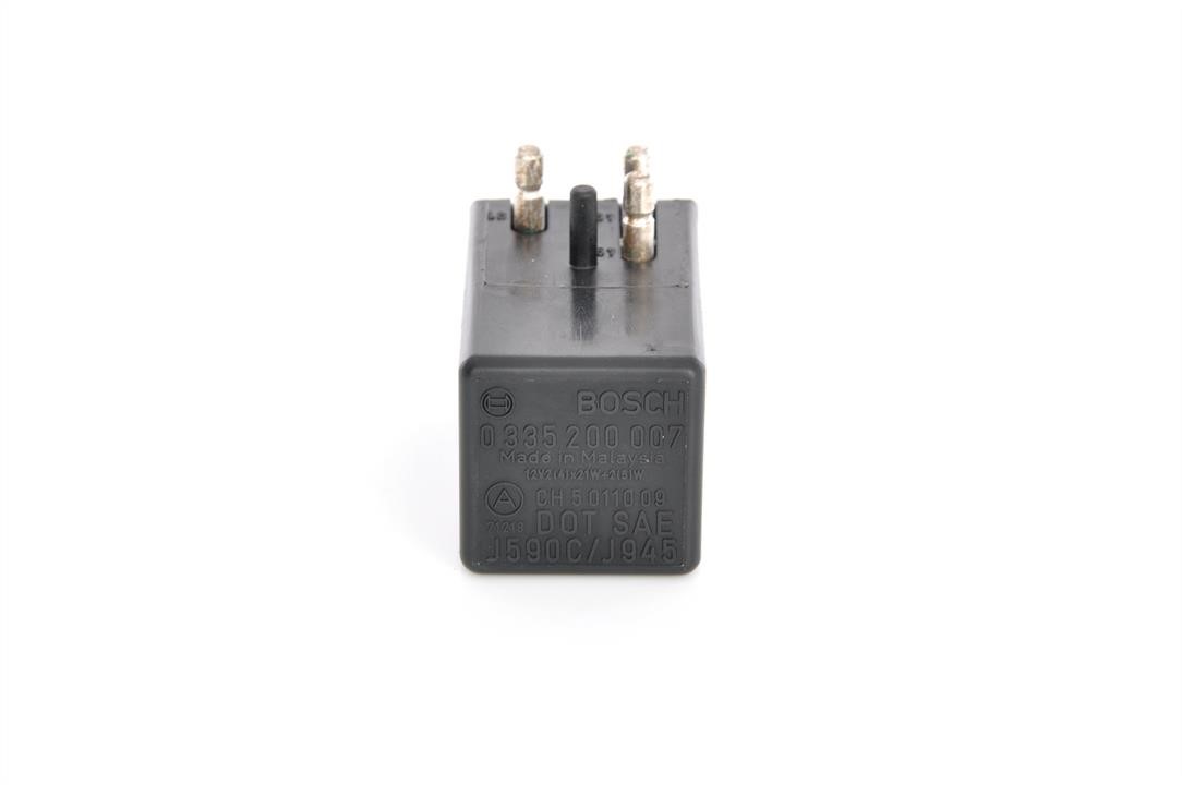 Bosch 0 335 200 007 Direction indicator relay 0335200007: Buy near me in Poland at 2407.PL - Good price!