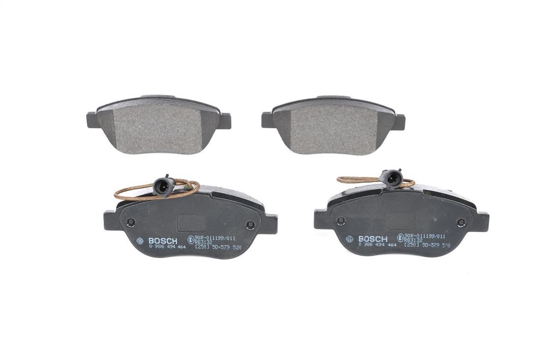 Bosch 0 986 494 464 Brake Pad Set, disc brake 0986494464: Buy near me at 2407.PL in Poland at an Affordable price!