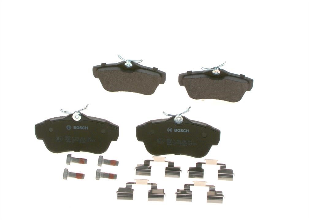 Bosch 0 986 494 192 Brake Pad Set, disc brake 0986494192: Buy near me in Poland at 2407.PL - Good price!