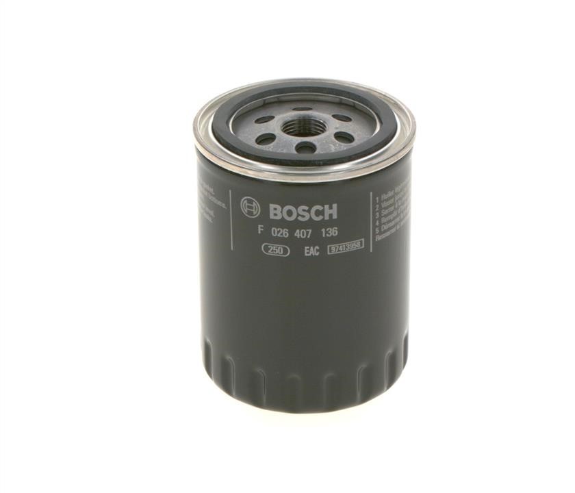 Bosch F 026 407 136 Масляный фильтр F026407136: Купить в Польше - Отличная цена на 2407.PL!