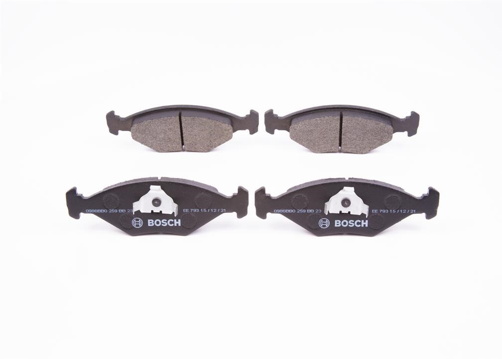 Bosch 0 986 BB0 259 Brake Pad Set, disc brake 0986BB0259: Buy near me in Poland at 2407.PL - Good price!
