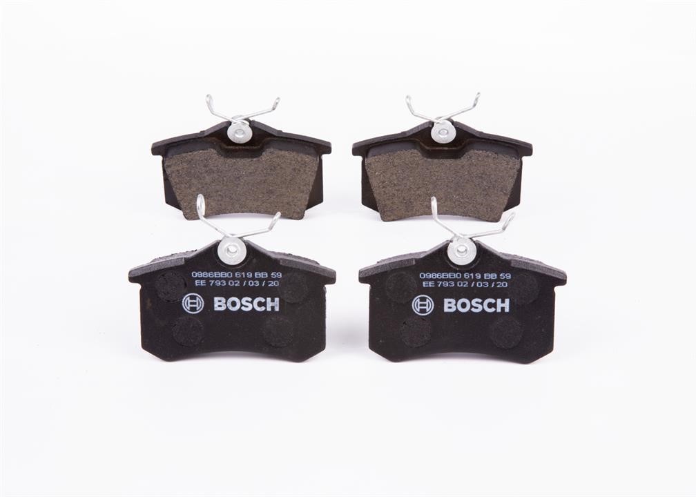 Bosch 0 986 BB0 619 Тормозные колодки дисковые, комплект 0986BB0619: Отличная цена - Купить в Польше на 2407.PL!